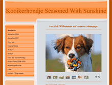Tablet Screenshot of kooiker-sunshine.de